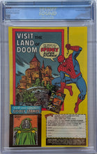 Load image into Gallery viewer, Spidey Super Stories #19 CGC 9.2 Silver Surfer &amp; Doctor Doom app.
